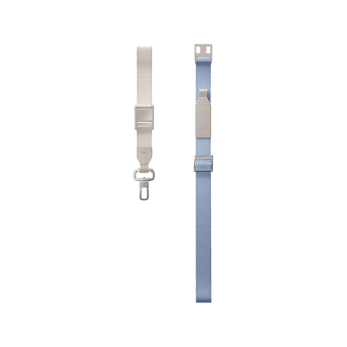Uniq Vista Duo 2-In-1 Lanyard And Hand Strap - Sky / Beige