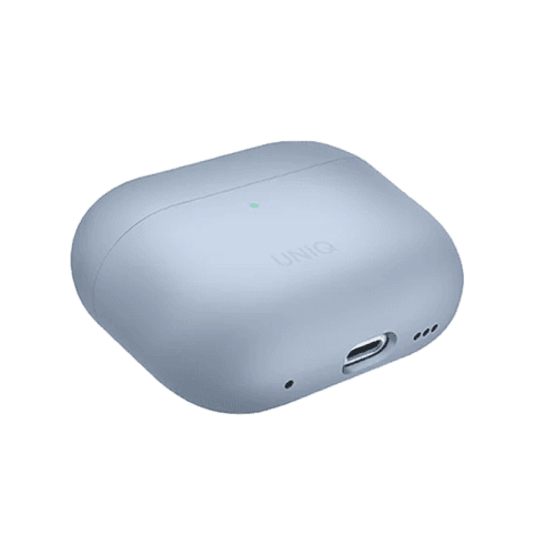 Uniq Hybrid Lino Liquid Silicon Case for Airpods Pro 2 - Artic Blue