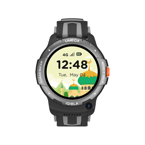 iQibla Qwatch Kids Smart Watch - Black