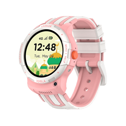 iQibla Qwatch Kids Smart Watch - Pink