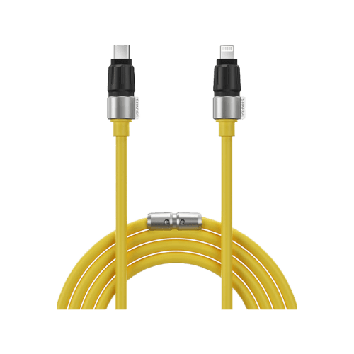 Sharge Phantom USB-C to Lightning 480Mbps 20W Cable 1.2M - Yellow