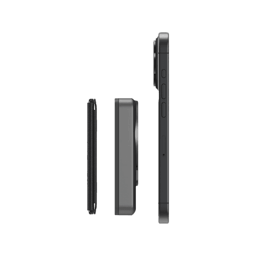 Energea MagWallet Cash With MagPlus 10000mAh Power Bank - Gunmetal