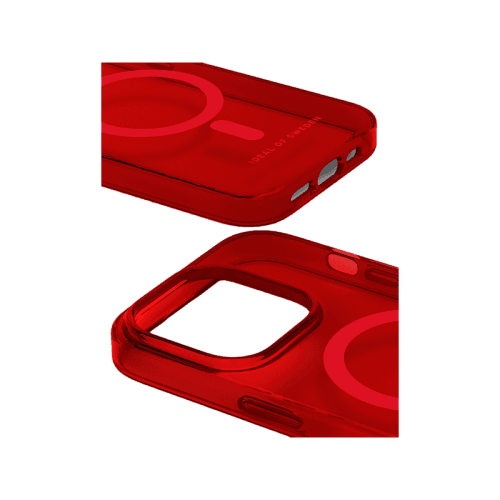 iDeal Of Sweden Clear MagSafe Case for iPhone 15 Pro - Radiant Red