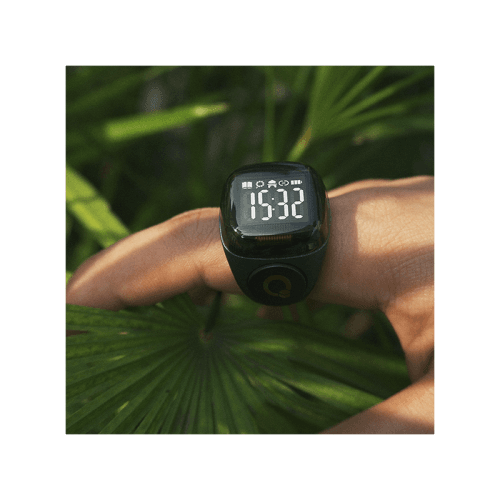 iQibla Zikr Noor Smart Bluetooth Ring 22mm - Black