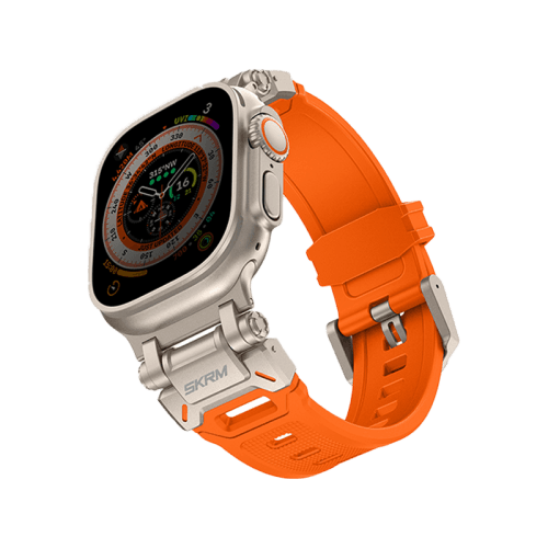 SkinArma Titon Watch Strap for Apple Watch 49/45/44mm - Orange