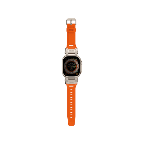SkinArma Titon Watch Strap for Apple Watch 49/45/44mm - Orange