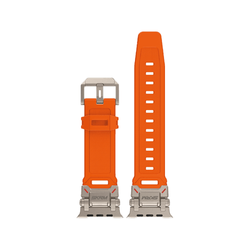 SkinArma Titon Watch Strap for Apple Watch 49/45/44mm - Orange