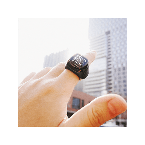 iQibla Zikr Noor Smart Bluetooth Ring 20mm - Navy Blue