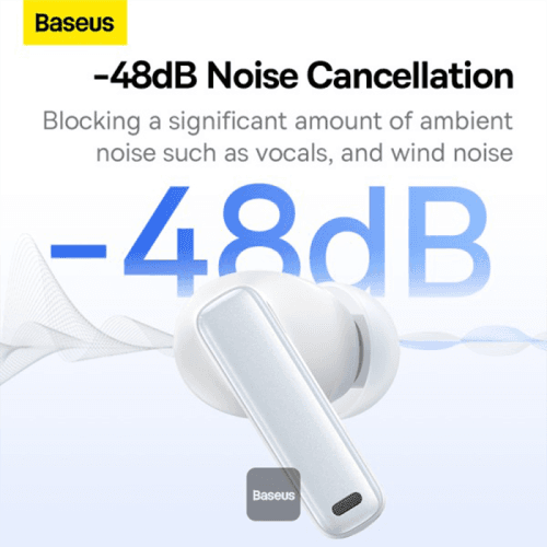Baseus Bowie M2s True Wireless Earphone - Moon White