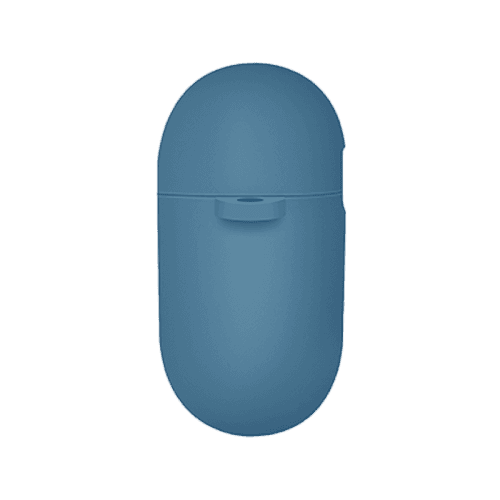 Uniq Nexo Active Hybrid Silicone Airpods 4th Gen Case With Sports Ear Hooks - Pacific Blue