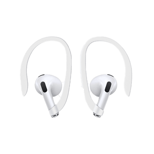 Uniq Nexo Active Hybrid Silicone Airpods 4th Gen Case With Sports Ear Hooks - Pacific Blue
