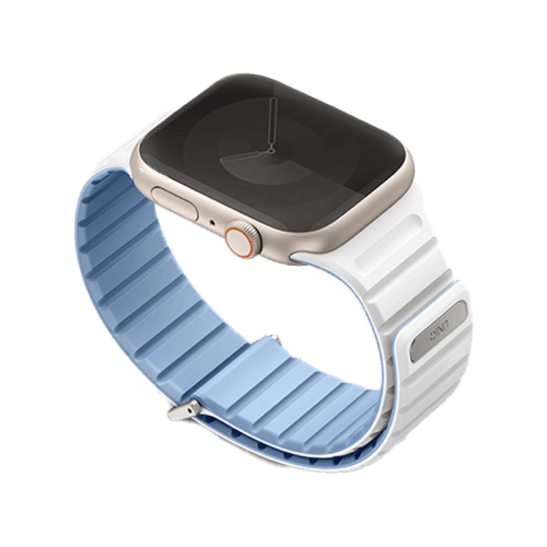 Uniq Revix Evo Reversible Strap For Apple Watch 38/40/41mm - Powder Blue / White