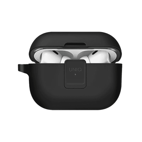Uniq Clyde Lock Case for Airpods Pro 2 - Charcoal / Dark Grey