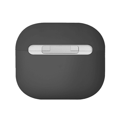 Uniq Lino Hybrid Liquid Silicon Case for Airpods 4th Gen Case - Ash Grey