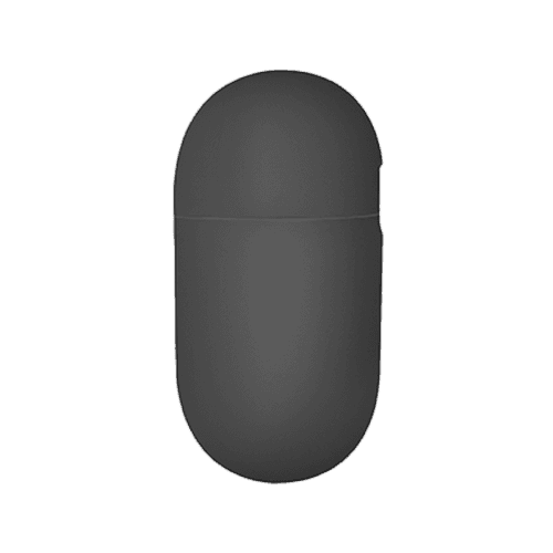 Uniq Lino Hybrid Liquid Silicon Case for Airpods 4th Gen Case - Ash Grey