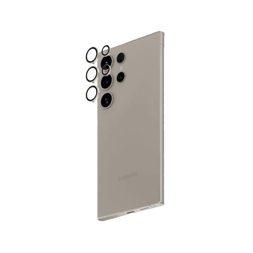 Smart Premium Camera Lens Protector for Samsung Galaxy S24 Ultra - Grey