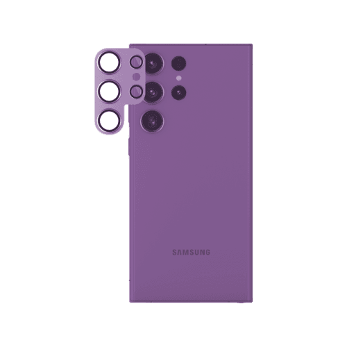 Smart Premium Camera Lens Protector for Samsung Galaxy S23 Ultra - Lavender