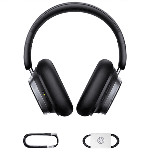Baseus Bowie H1s Noise Cancellation Wireless Headphone - Cluster Black