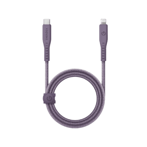 Energea Flow 480mbps USB-C to Lightning Cable 1.5M - Purple