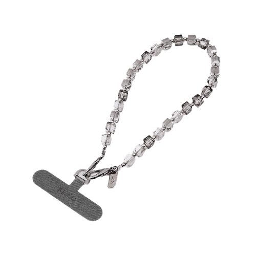 Uniq Coehl Candy Gem Universal Phone Charm Handstrap - Sparkling Silver