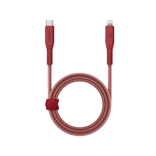 Energea Flow 480mbps USB-C to Lightning Cable 1.5M - Red