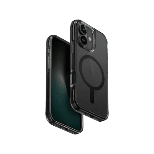 Uniq Hybrid Combat Magsafe Case for iPhone 16 - Carbon