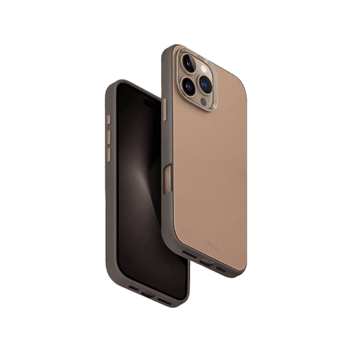 Uniq Hybrid Lyden DS Magsafe Case for iPhone 16 Pro - Natural / Flint Grey