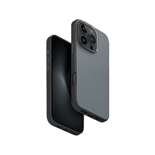 Uniq Hybrid Lyden DS Magsafe Case For iPhone 16 Pro - Washed Blue / Black
