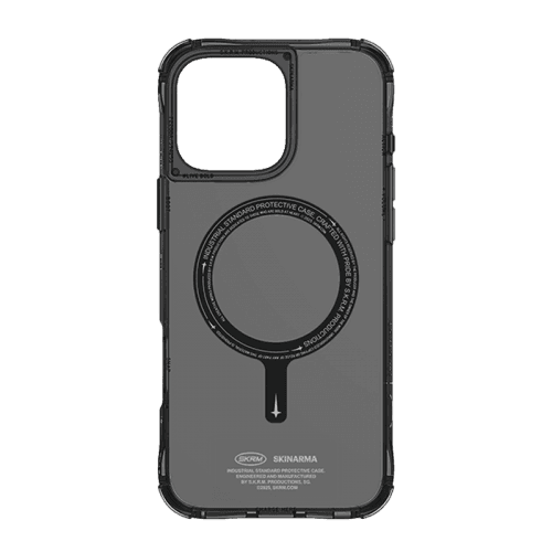 SkinArma Saido Magsafe Case for iPhone 16 Pro - Black