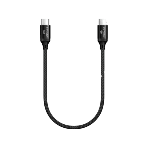 Engage USB-C to USB-C Cable 30CM - Black
