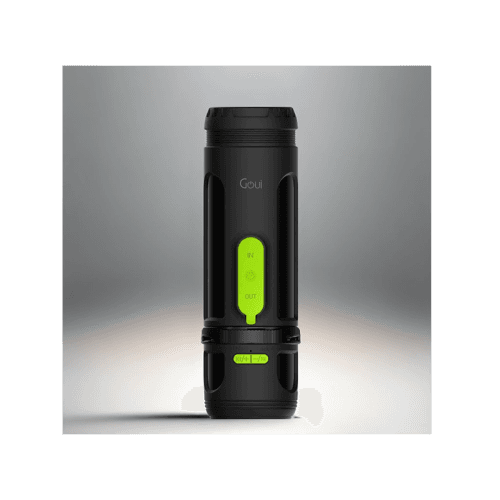 Goui Camp 4000mAh Power Bank With Camp Light and Speaker - Black