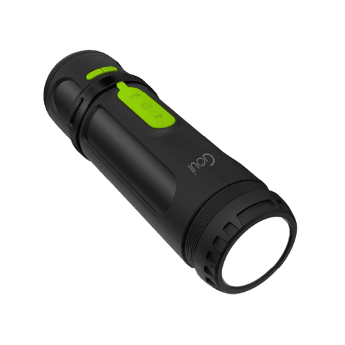 Goui Camp 4000mAh Power Bank With Camp Light and Speaker - Black