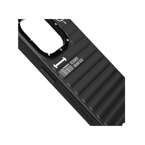 Youngkit True Color Luggage - Inspired Magsafe Case for iPhone 16 Pro Max - Black