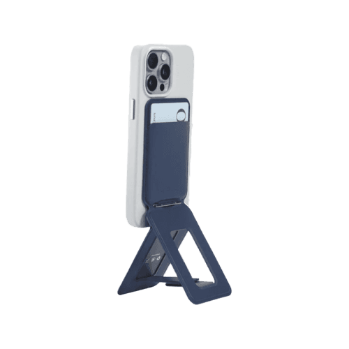 Moft MagSafe Snap-on Phone Stand With Wallet - Blue