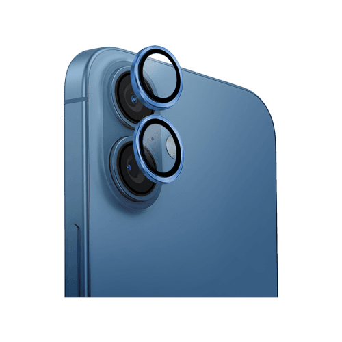 Uniq Optix Camera Lens Protector for iPhone 16 & 16 Plus – Pearl Blue