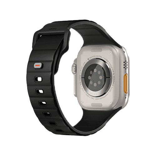 Uniq Stride FKM Strap for Apple Watch 49/45/44mm - Midnight Black