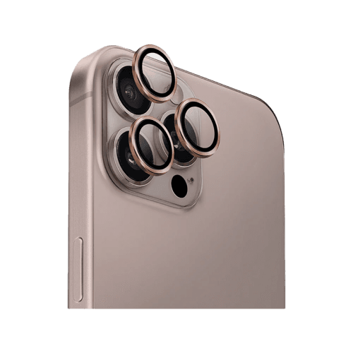 Uniq Optix Camera Lens Protector for iPhone 16 Pro & 16 Pro Max – Taupe Gold