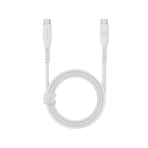 Energea Flow 480mbps USB-C to USB-C Cable 1.5M - White