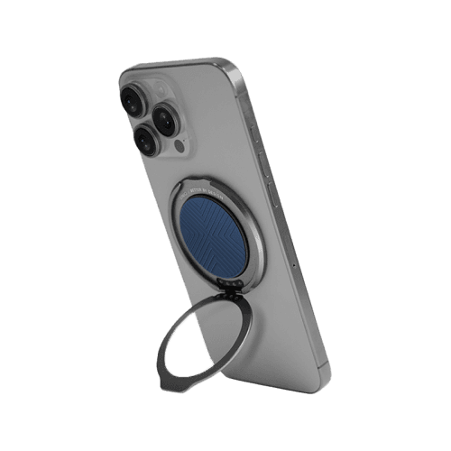 Uniq GripFit Classic 360 Phone Magnetic Mount With Built-in Kickstand - Sapphire Blue