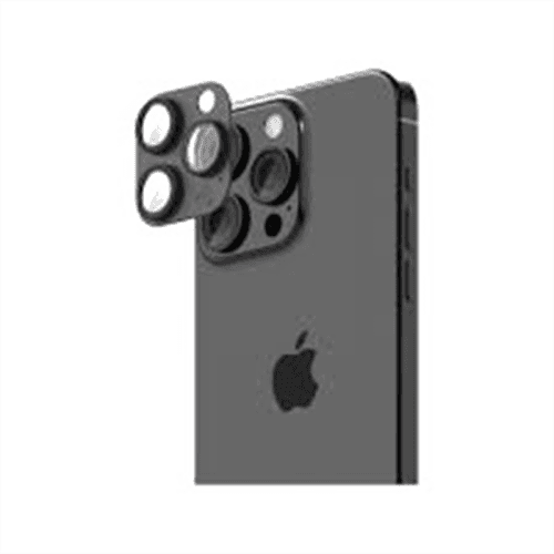 Smart Premium Camera Lens Protector for iPhone 16 Pro / 16 Pro Max - Black