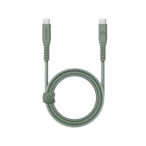 Energea Flow 480mbps USB-C to USB-C Cable 1.5M - Green
