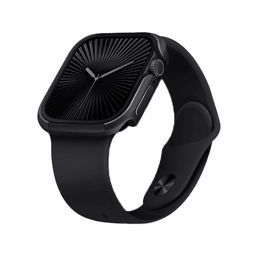 Uniq Valencia Case for Apple Watch 46MM - Midnight Black