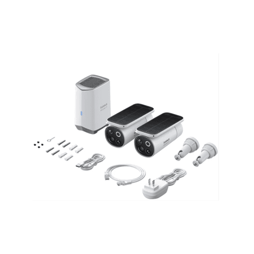 Baseus Security S1 Pro Outdoor Dual Camera 3K 2-Cam Kit - White