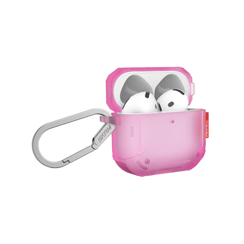 SkinArma Mecha CE Case for Airpods 4 - Pink