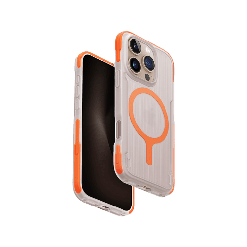 Uniq Combat Active MagSafe case for iPhone 16 Pro – Volt Orange
