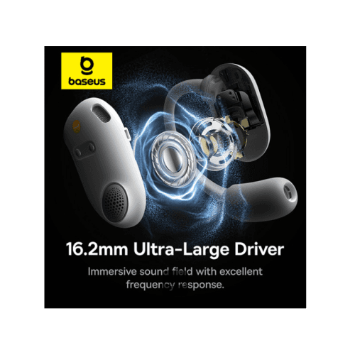 Baseus Eli Sport 1 Open-Ear Wireless Earphone - Stellar White
