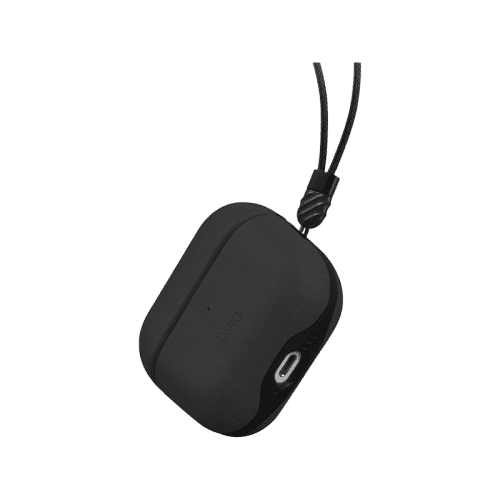 Uniq Lyden Hang Case for AirPods 4th Gen - Dallas Black