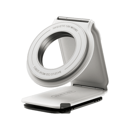 Baseus Prime Tip Series C02 Mega Magnetic Phone Mount Stick-on Version - Moon White