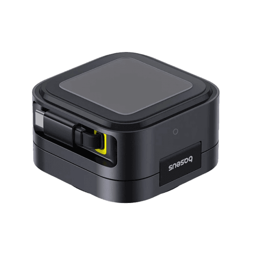Baseus PicoGo Series 2-in-1 Qi2 67W Magnetic Wireless Charger - Cosmic Black (USB-C to USB-C 100W Cable Included)