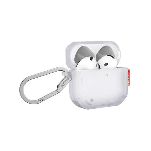 SkinArma Mecha CE Case for Airpods 4 - Frost